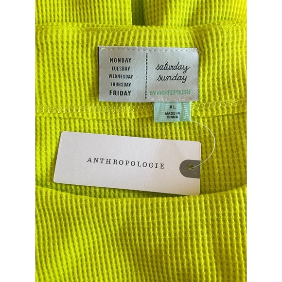 Anthropology Citron Top - Picture 5 of 9